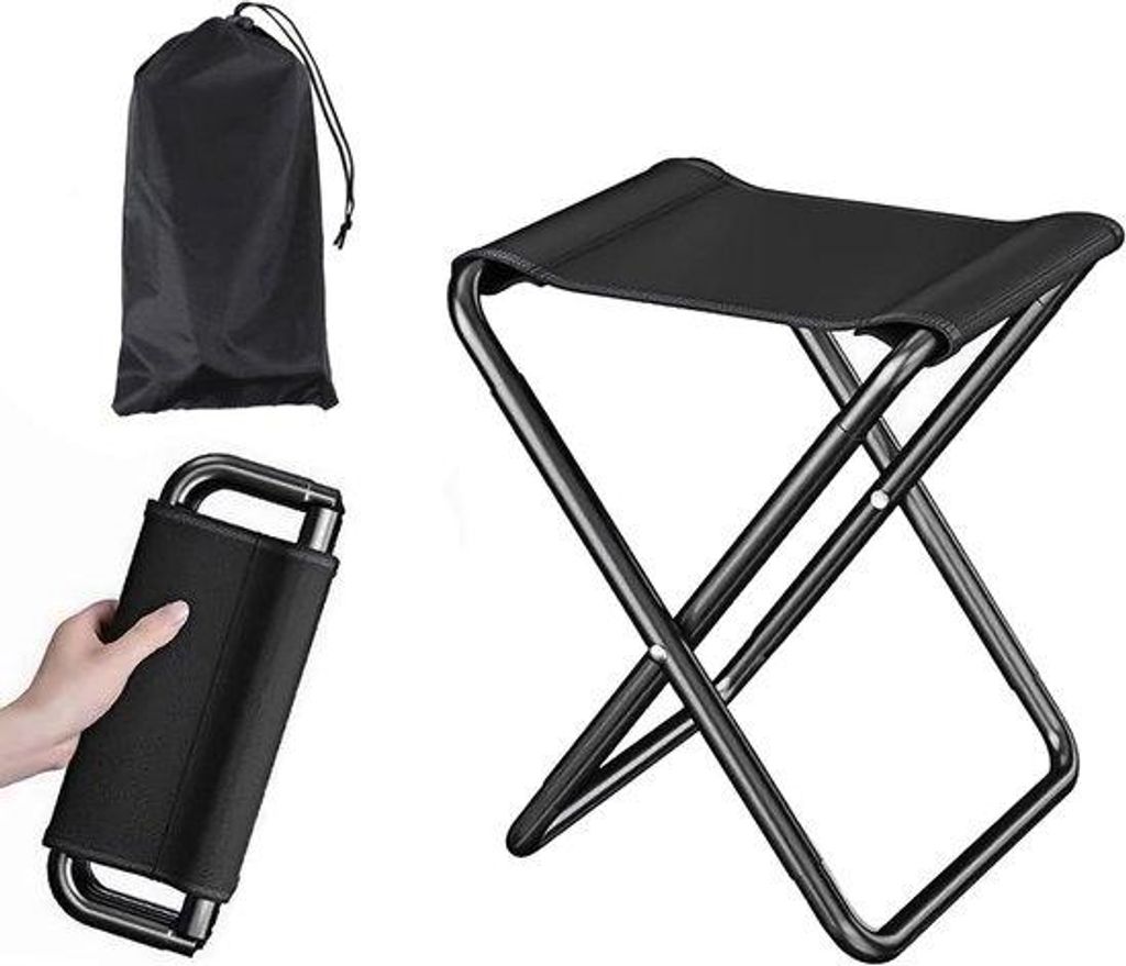 Klapphocker für Camping, Angeln, Picknick, leicht und Produktbild 