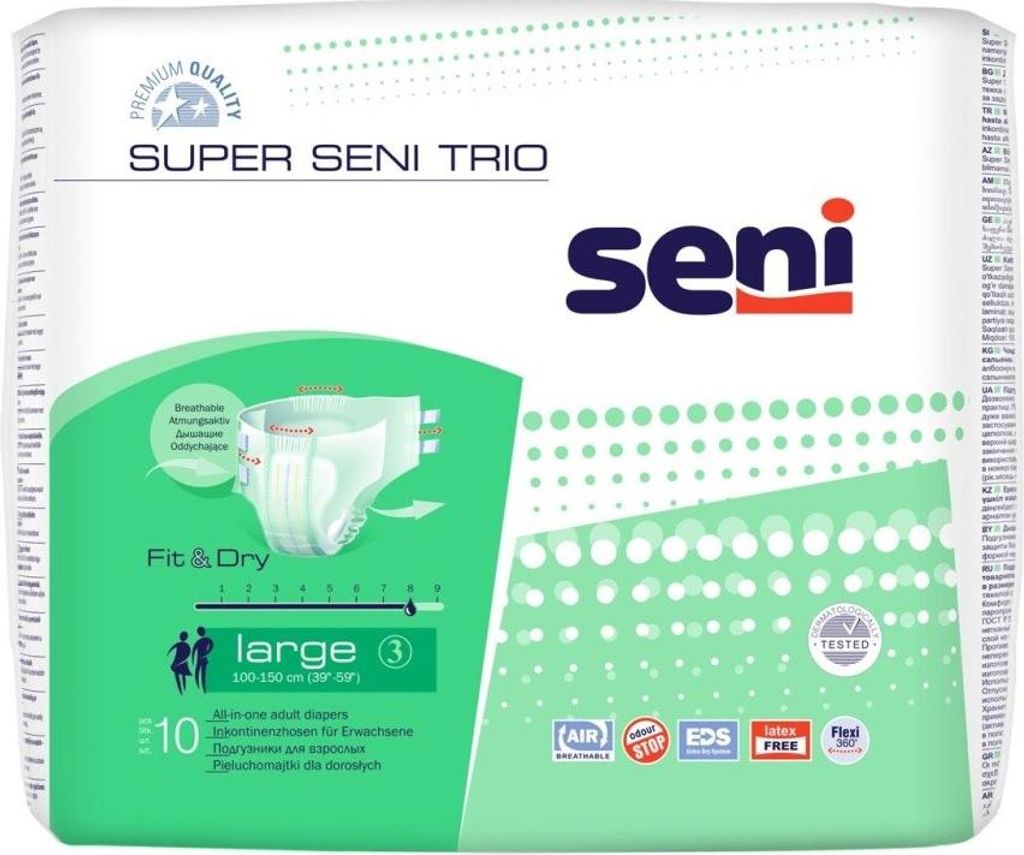 SENI Super Trio Inkontinenzslip L Produktbild 