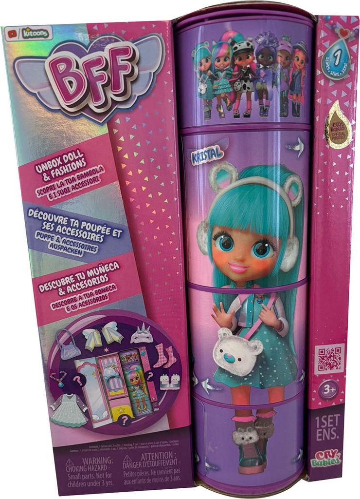 IMC Toys Cry Babies Kristal, Modepuppe, Weiblich, 3 Produktbild 