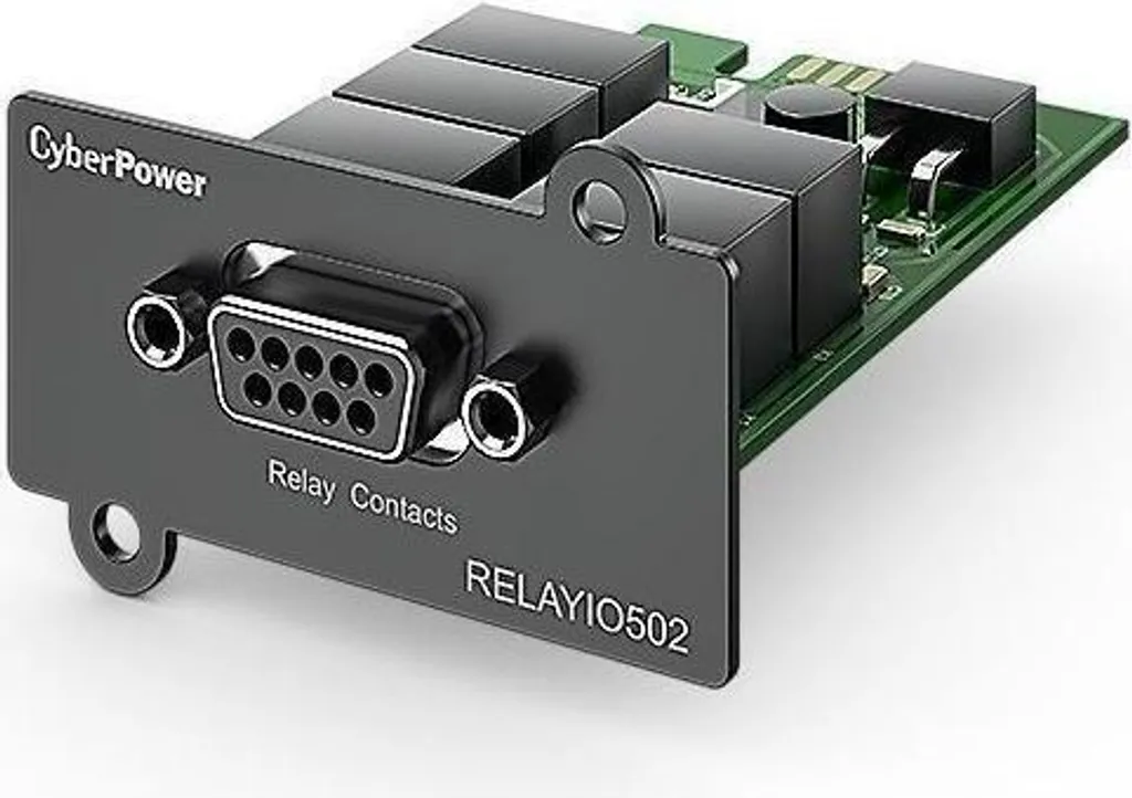 Contrôle à distance ASI OLS : Carte relais potentiel libre CyberPower