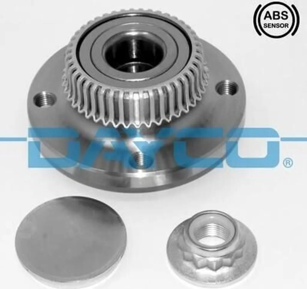Roulement de roue DAYCO KWD1076 pour VW Lupo 6X1 6E1 - Kit complet