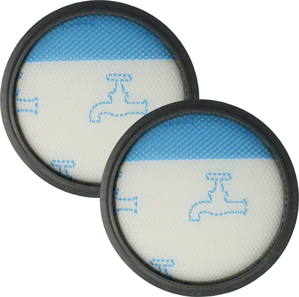 vhbw 2x Vormotorfilter kompatibel mit Rowenta Silence Force Cyclonic RO7690EA, RO7691EA Staubsauger - Motorschutzfilter, Abwaschbar