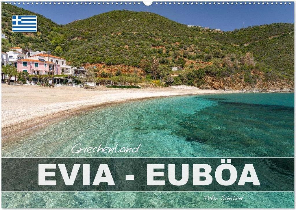 Griechenland - Euböa - Evia (Wandkalender 2026 DIN A2 quer), CALVENDO Monatskalender