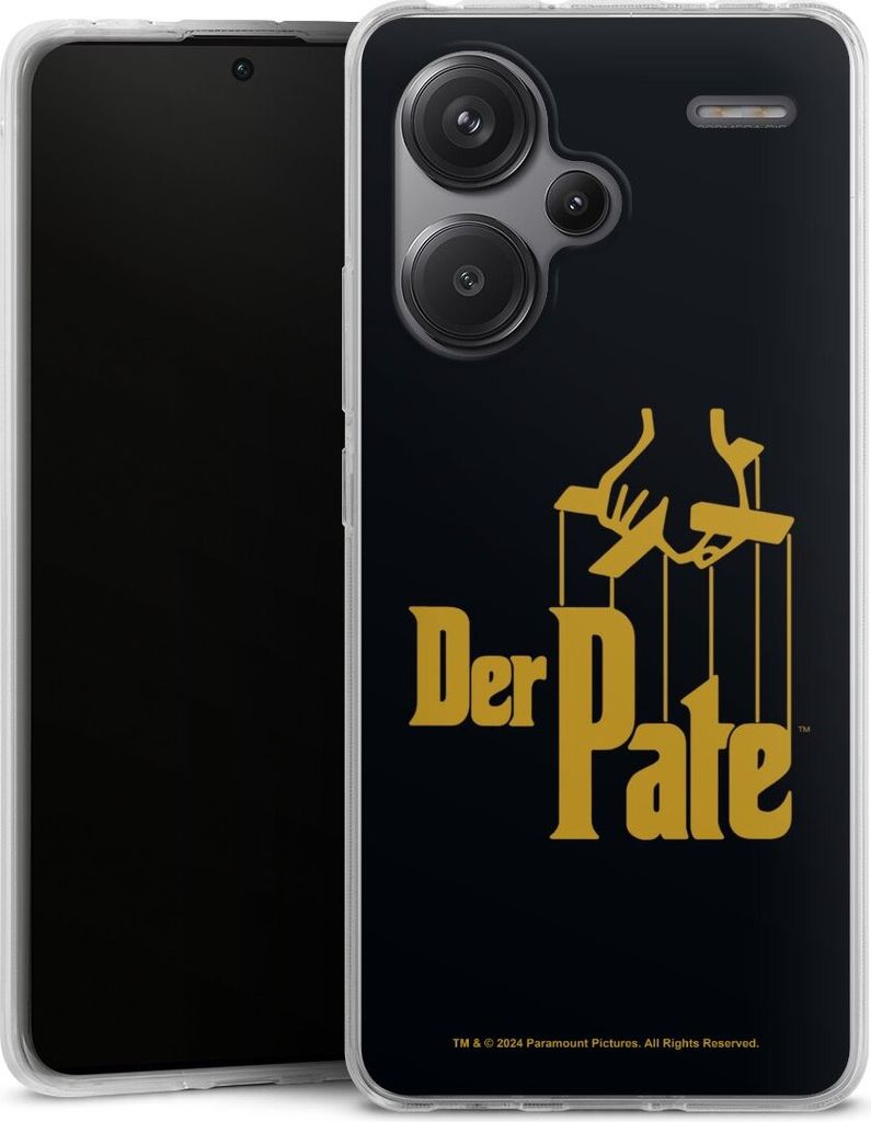 DeinDesign Handyhülle für Xiaomi Redmi Note 13 Pro Plus Silikon Hülle Case Smartphone Schutzhülle Logo Offizielles Lizenzprodukt Der Pate