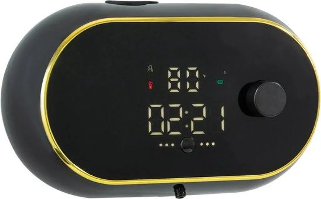 Distributeur de savon mural automatique noir 450 ml avec capteur IR