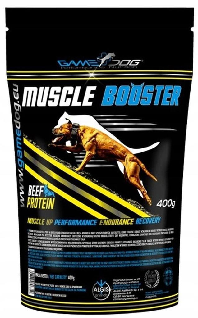 Game Dog Muscle Booster dla psa 400g wsparcie mięśni Zdjęcie produktu 