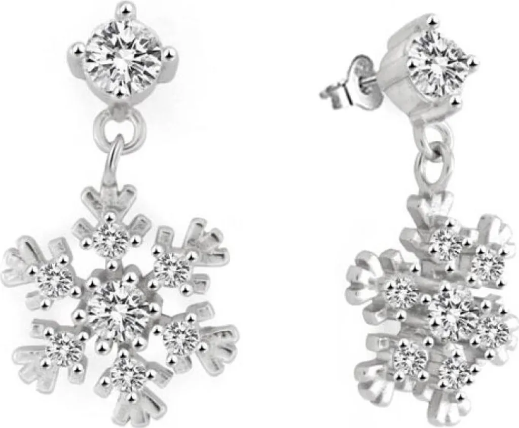 Puces d'oreilles en argent 925 Flakes : le bijou minimaliste femme