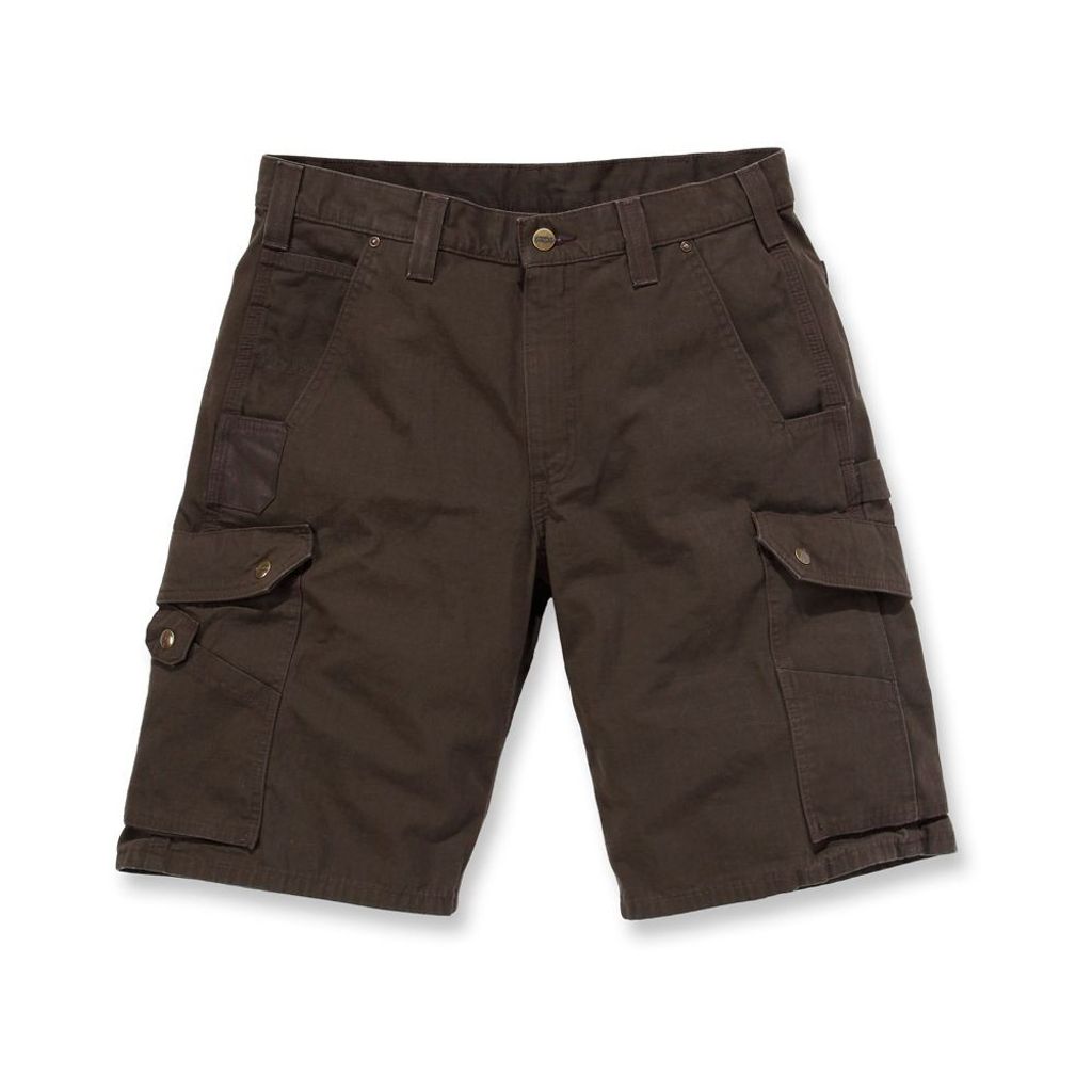 Carhartt ripstop work short B357, Farbe:dark coffee, Größe:W28