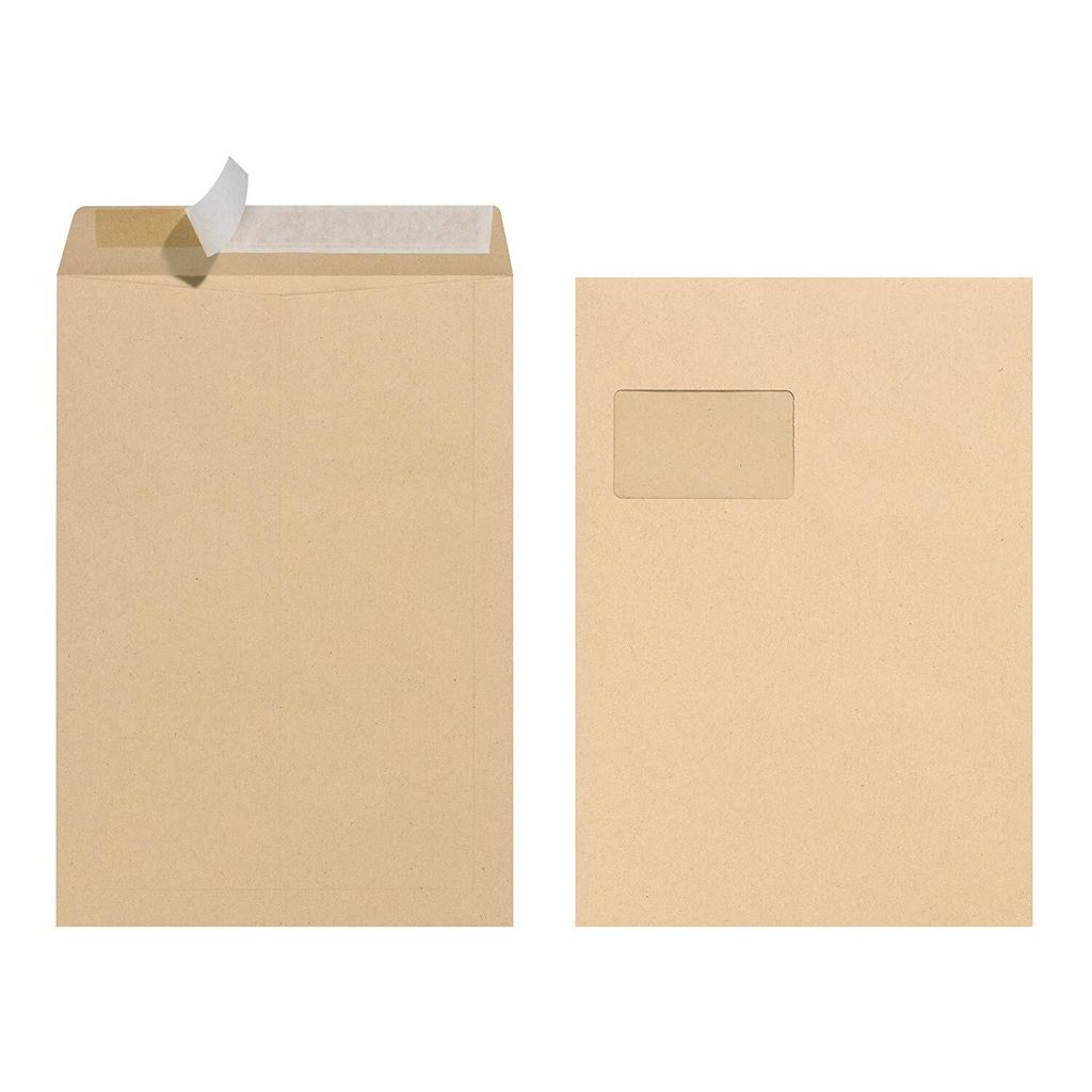 Herlitz Briefumschlag C4 90g haftklebend m.Fenster Obrázok produktu 