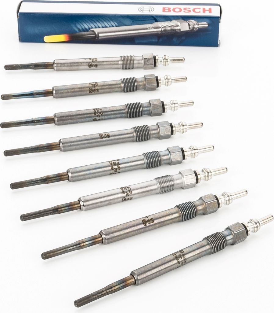 8x Glühkerze Original BOSCH 0250202102 für AUDI A8 4D 3.3TDI 4E 4.0TDI