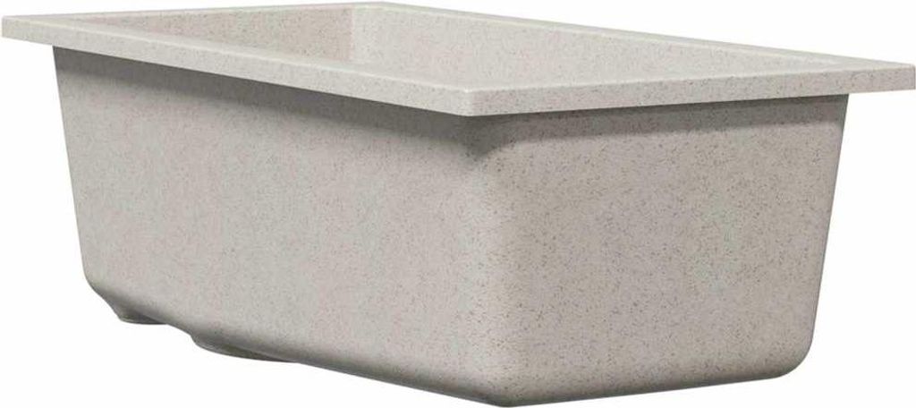 vidaXL Küchenspüle Beige 21 x 44 x 14 cm Granit
