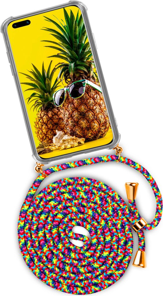 TWIST-Case + TWIST-Cord für Huawei P40 Pro+, Farbe:Fruity Friday (Gold)