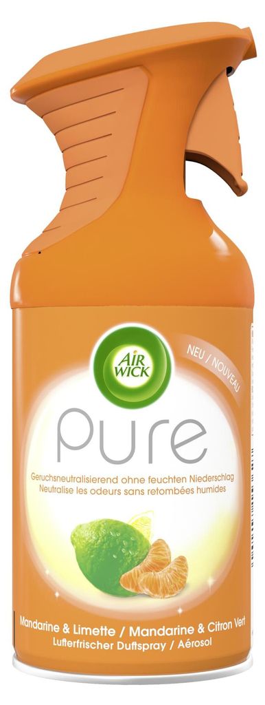 Air Wick 3111579, Spray, 100 ml, Drinnen, Orange, Limette, Produktbild 