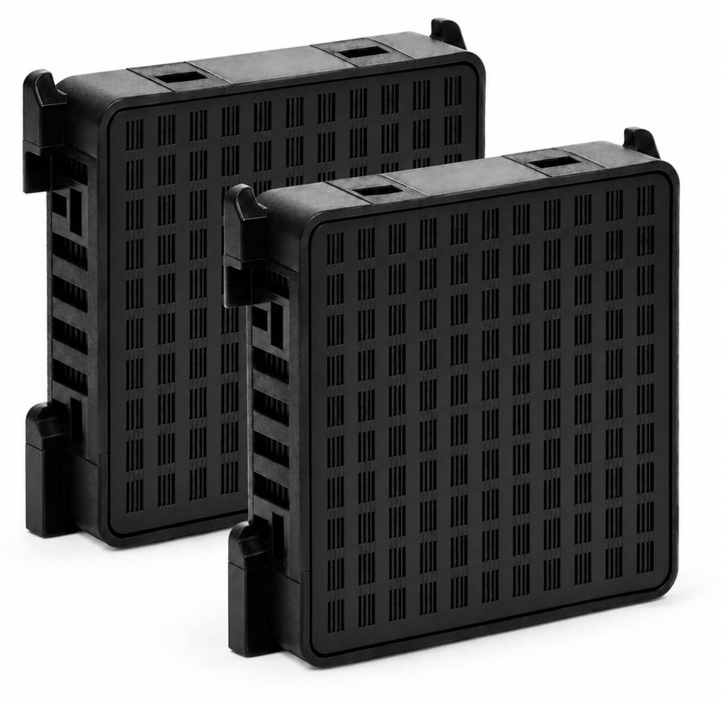2er-Set Aktivkohlefilter, kompatibel mit Liebherr Produktbild 