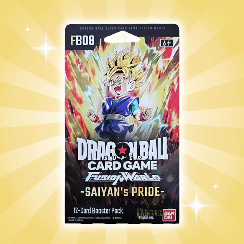 1x Dragon Ball Super Card Game – Fusion World FB08 Saiyan's Productafbeelding 