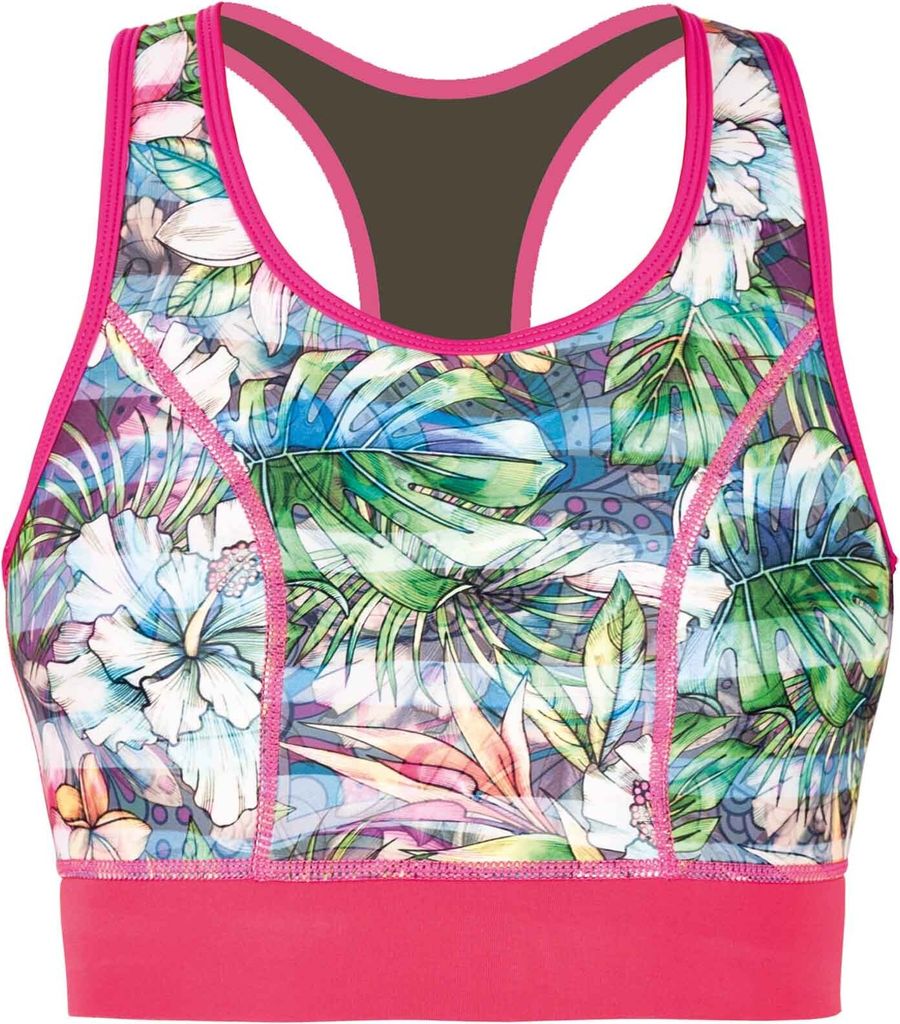 F2 Damen Neopren Oberteil Happiness Bra 1,5 mm XS Multicolor 2024/25