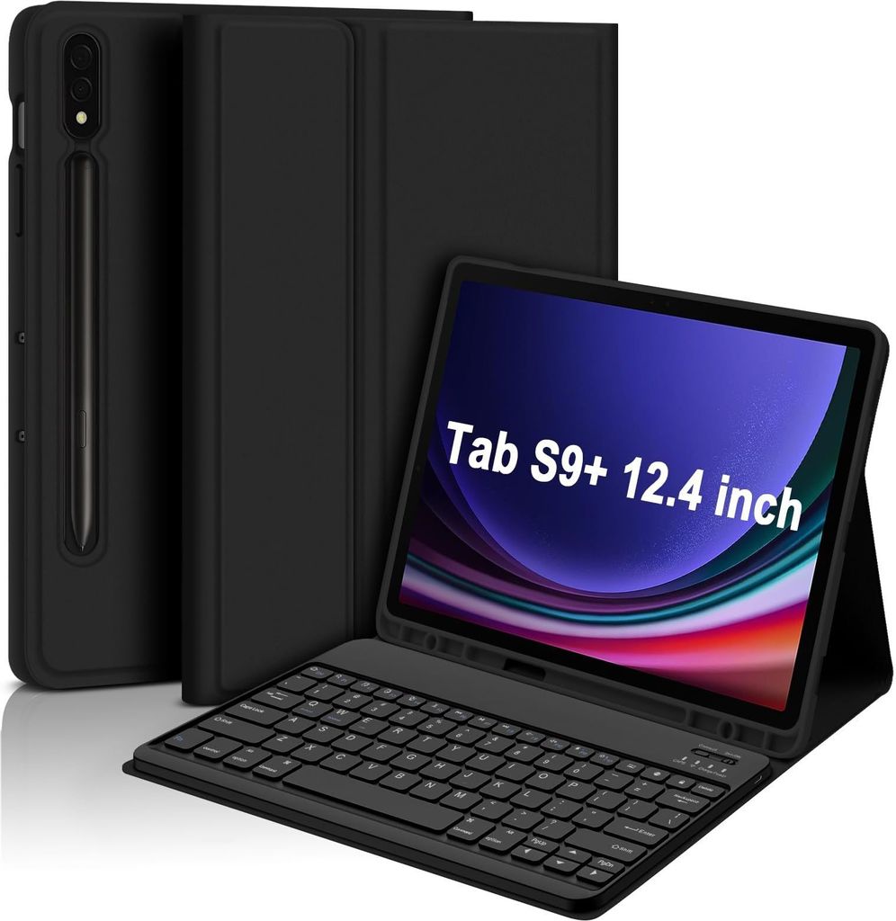 INF Schutzhülle mit Tastatur für Samsung Galaxy Tab Samsung Galaxy Tab S7 FE 5G 12.4