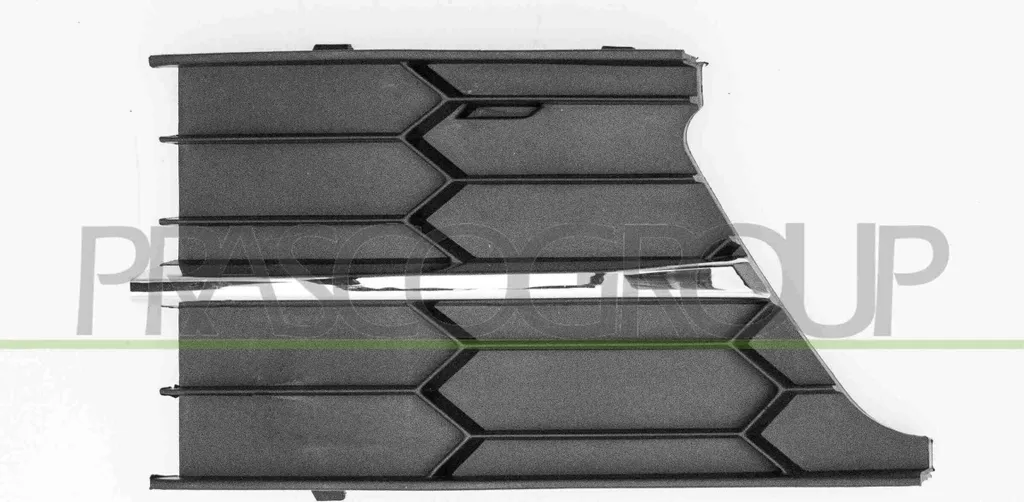 Grille de pare-chocs avant gauche pour Skoda Superb II série 3T