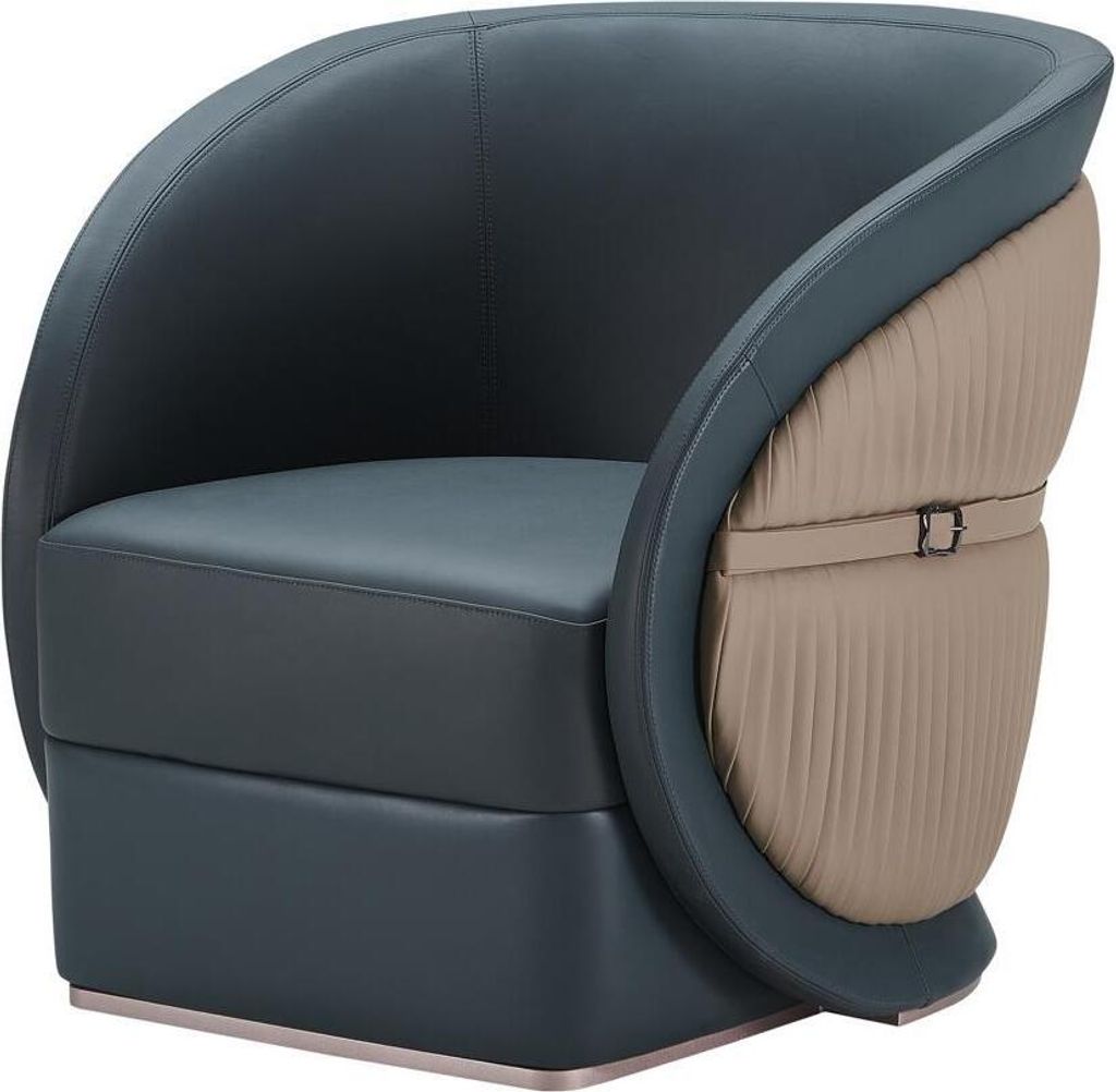 Lounge Sessel Fernseh Club Relax Stuhl Leder Stühle Design Luxus Möbel living