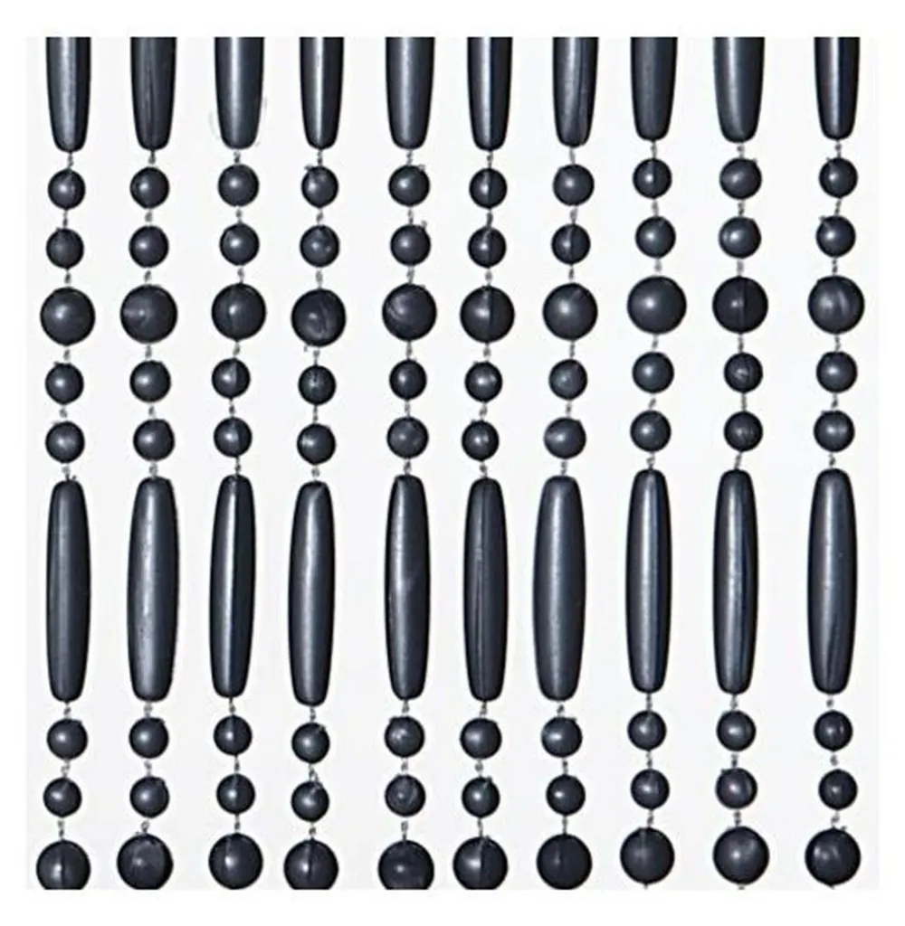 Rideau anti-mouches pour terrasse Wicotex Perla 100 x 240 cm gris durable