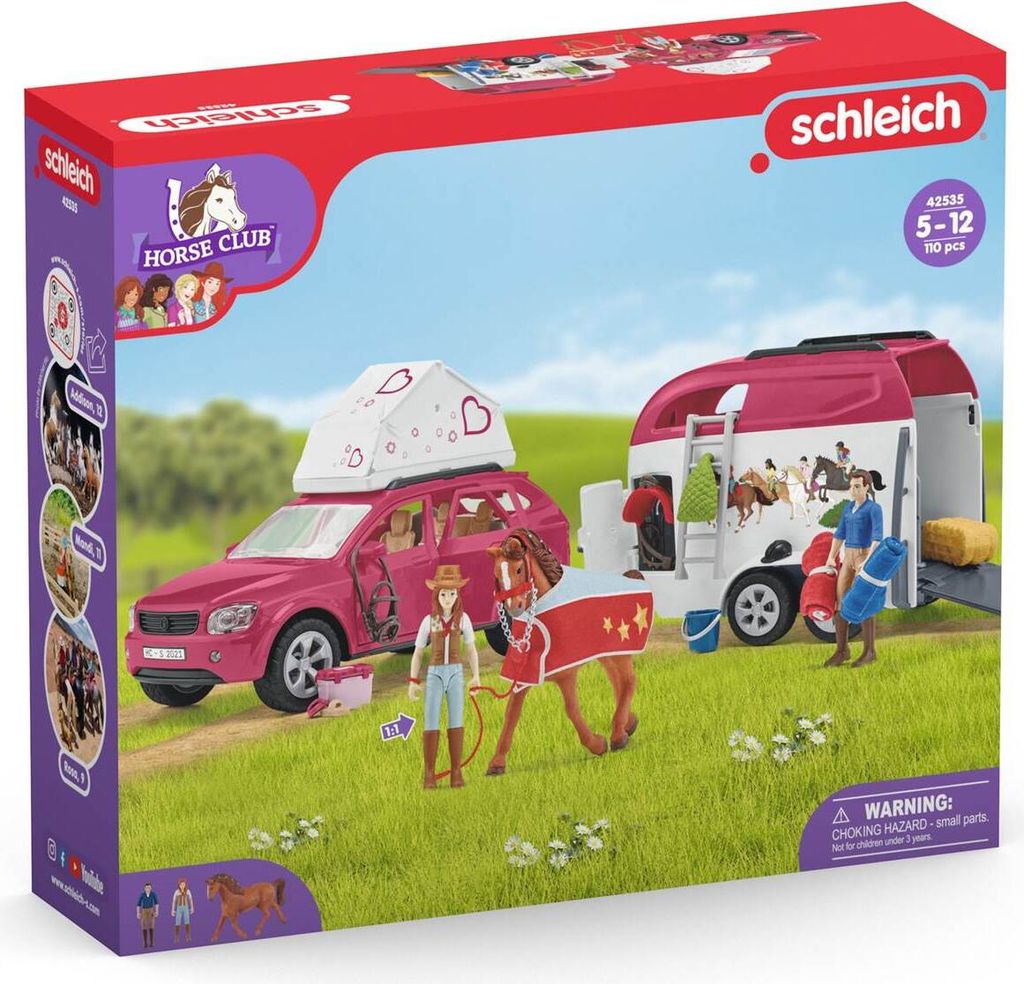 Schleich 42535 Przygoda z samochodem i przyczepą do Zdjęcie produktu 