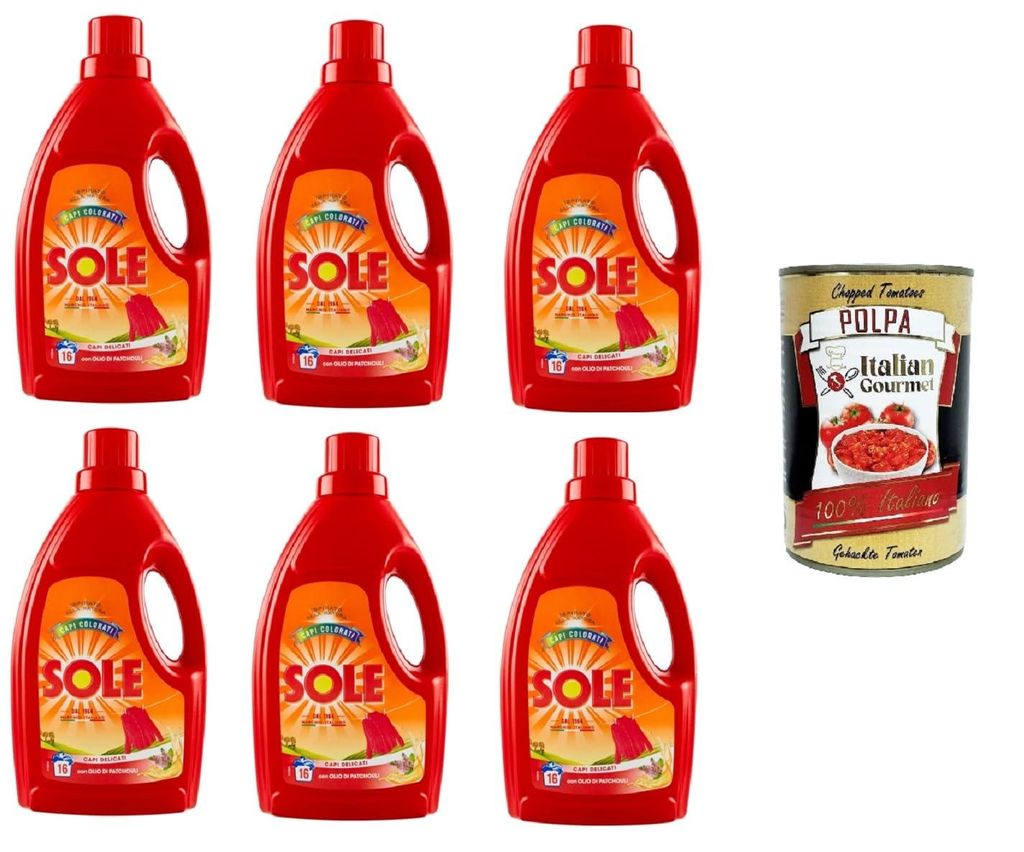 Sole Klassisches Waschmaschinenwaschmittel für empfindliche Produktbild 
