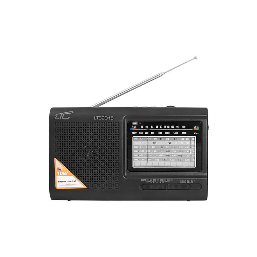 Radio de voyage portable WILGA rechargeable avec antenne de 64cm et SD