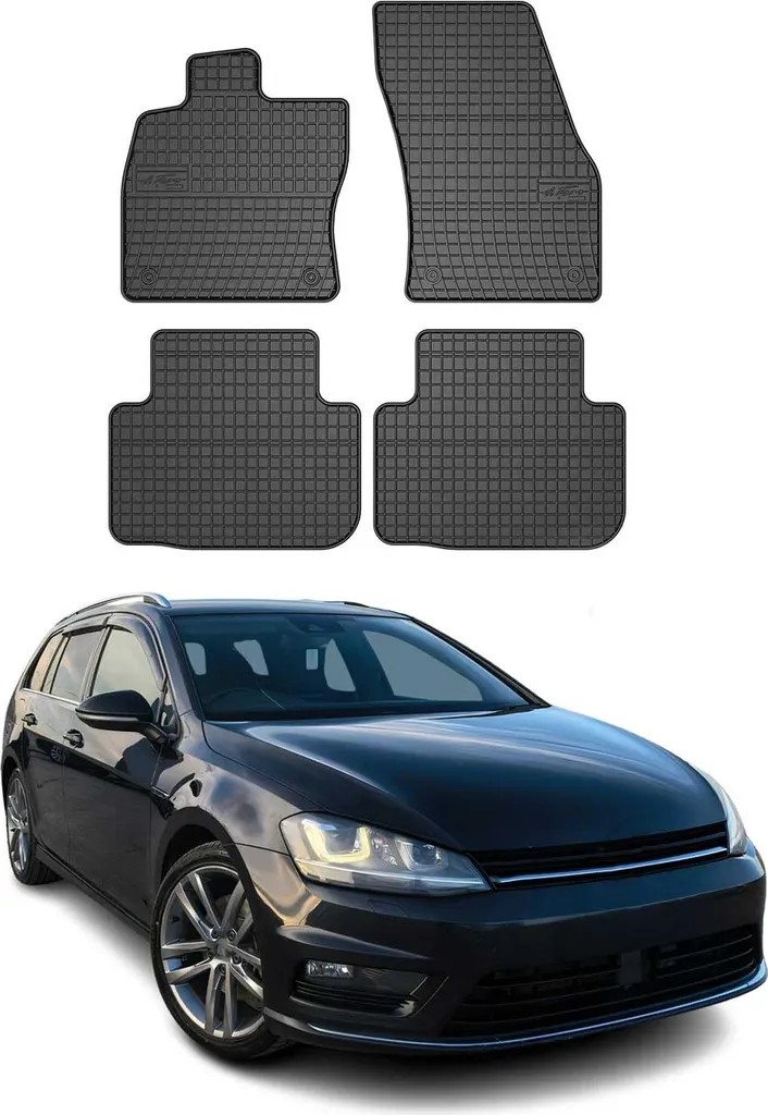 Tappetini Gomma VW Golf 7 Variant 2013-2020 | Protezione Su Misura 4pz