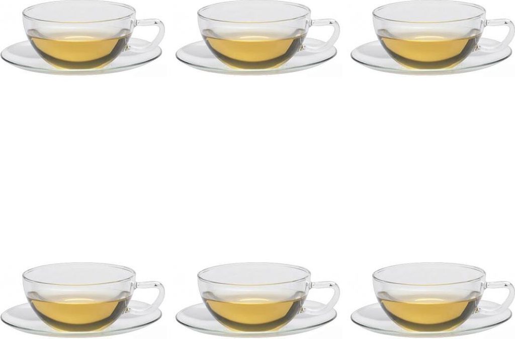 Teetasse "Opus" mit Unterteller - Einheit: 6 Stk.