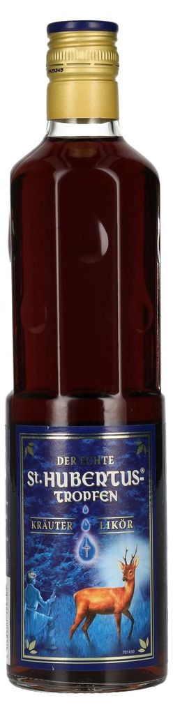 St. Hubertus Tropfen - Kräuter Likör Produktbild 