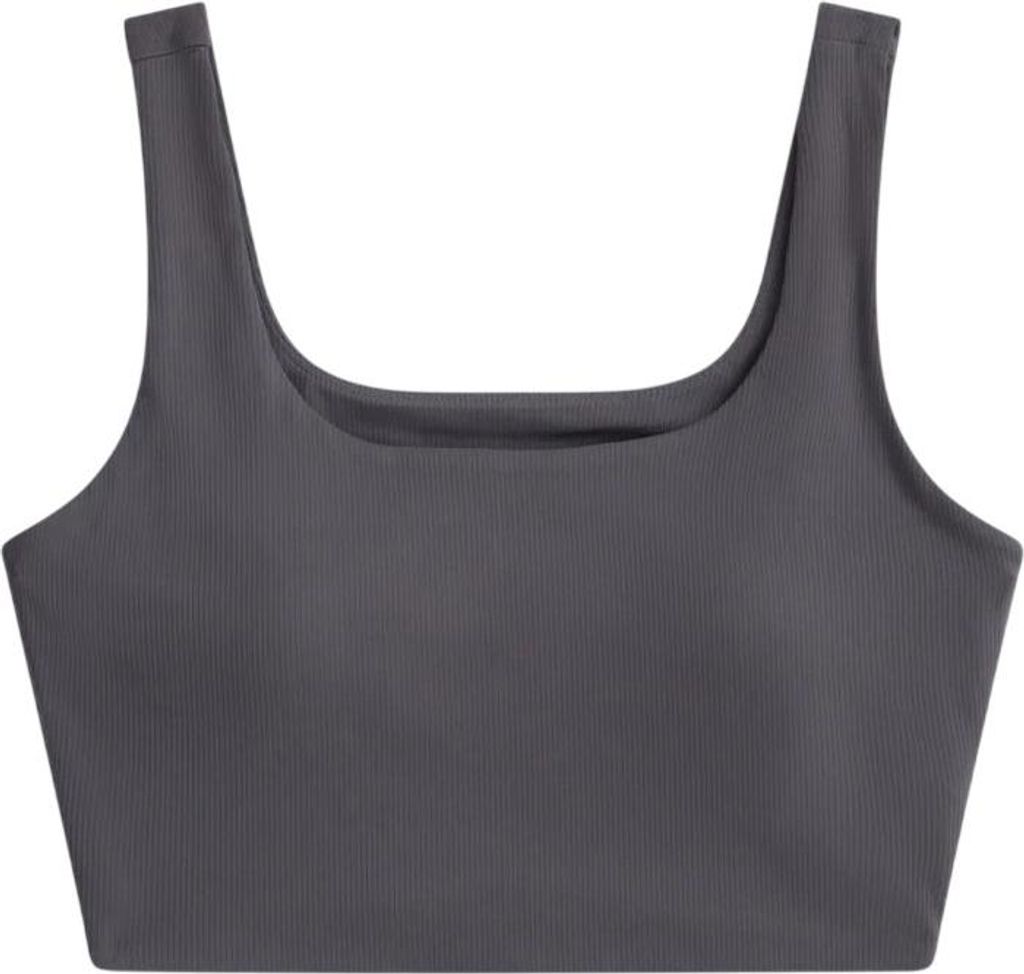 Animal - "Laurel" Ärmelloses Oberteil für Damen, kurz geschnitten MW4971 (42 DE) (Holzkohle)