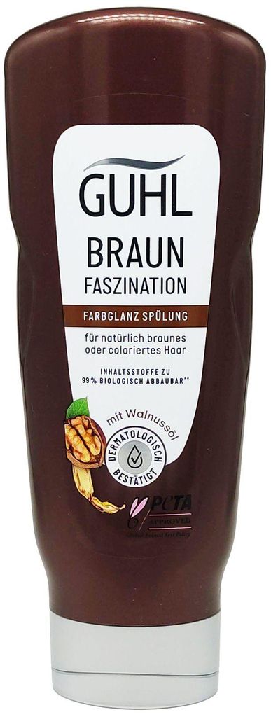 Guhl Farbglanz Spülung Braun 200ml Produktbild 