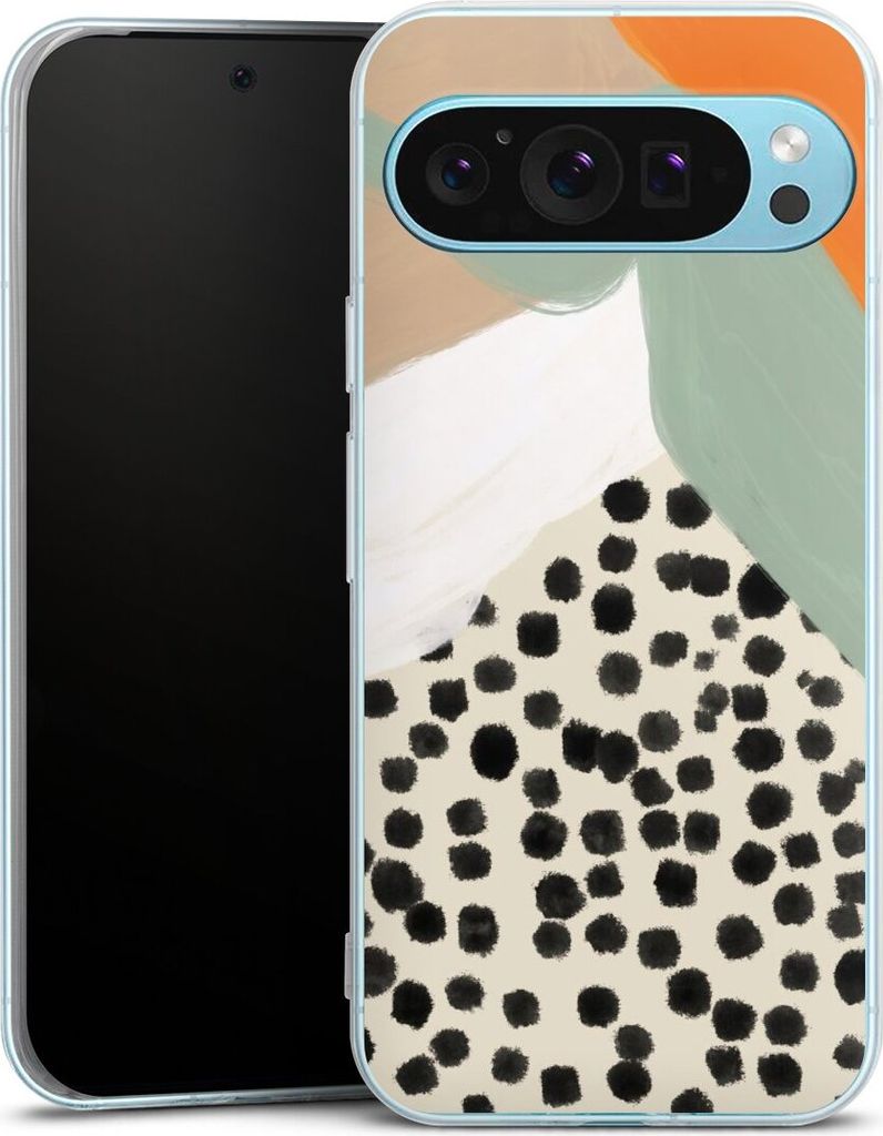 DeinDesign Handyhülle für Google Pixel 9 Pro XL Silikon Hülle Case Smartphone Schutzhülle Abstrakt Boho Kunst