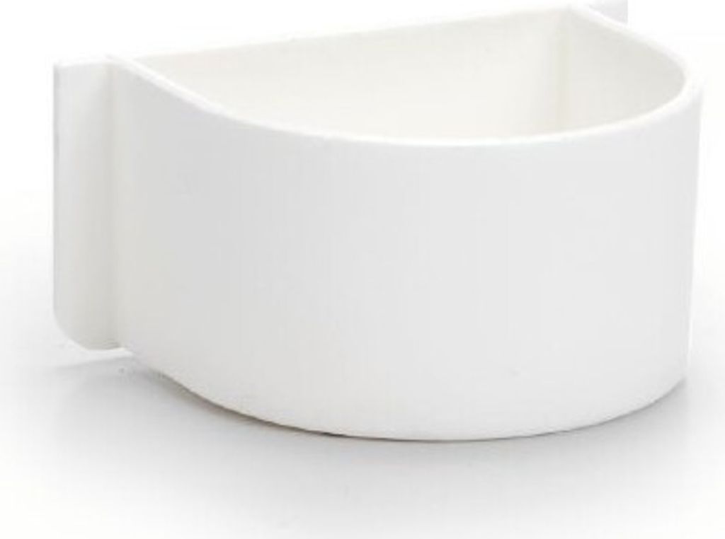 Nobby Papageiennapf oval  weiß Produktbild 