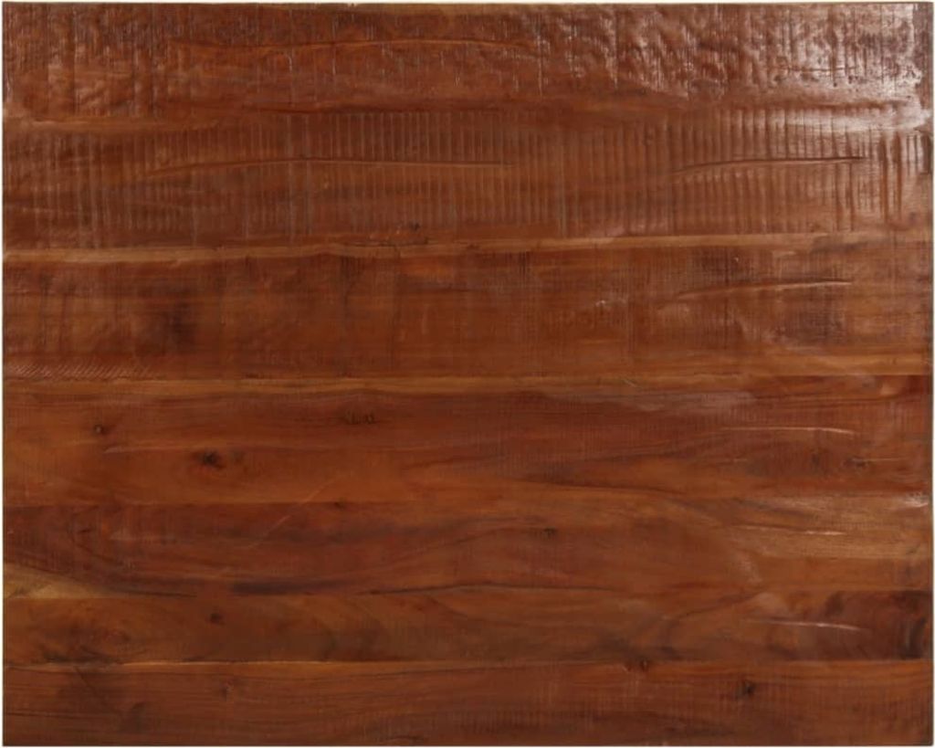 Tischplatte 100x80x2,5 cm Rechteckig Altholz Massiv