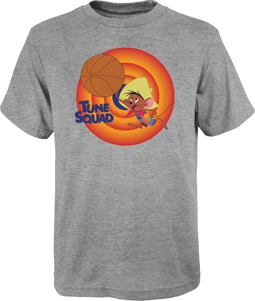 Space Jam Kinder T-Shirt Tune Squad NN Speedy Gonzales A New Legacy 2 Youth Size NBA Looney Tunes (XL)