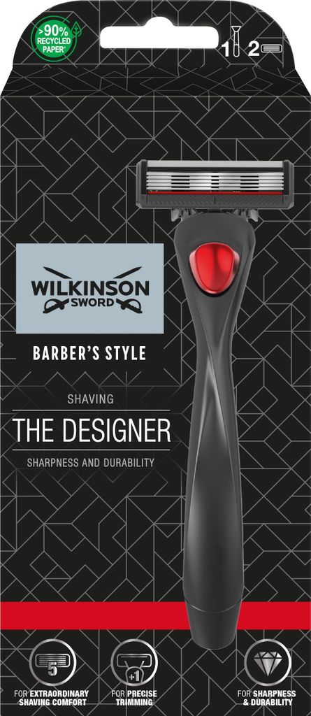 WILKINSON Barber's Style The Designer + 2 náhradní hlavice Obrázek produktu 