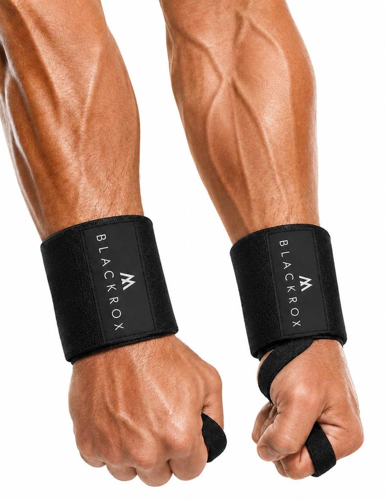 BLACKROX Handgelenkbandage Wrist Wraps "Beast Killer" 2x Produktbild 