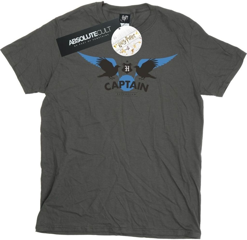 Harry Potter - "Ravenclaw" T-Shirt für Herren BI30297 (S) (Holzkohle)