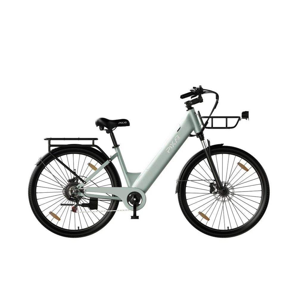 28Zoll E Bike, City E-Bike & E-Hollandrad,36V/18Ah 648 Wh,MTB,7 Gang, 25km/h, Heckmotor, Kettenschaltung, LCD Display, E-Citybike Damen Herren Blau