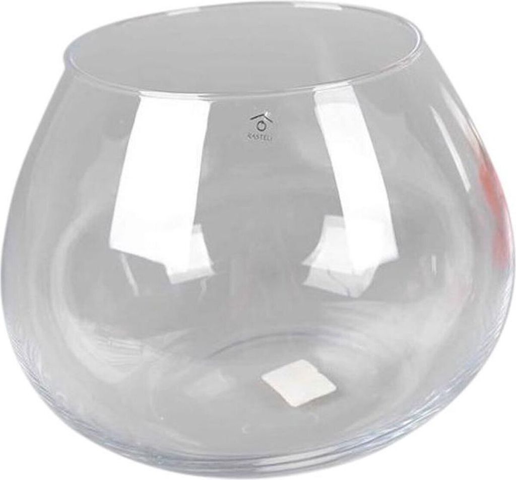 Rasteli Vase-Blumenvase Oberklasse Glas D 19 cm H 21 cm