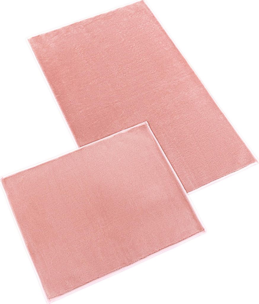 BANYGOLD Set - ohne Dekoration - Set 60x100, 60x50 cm - Rosa