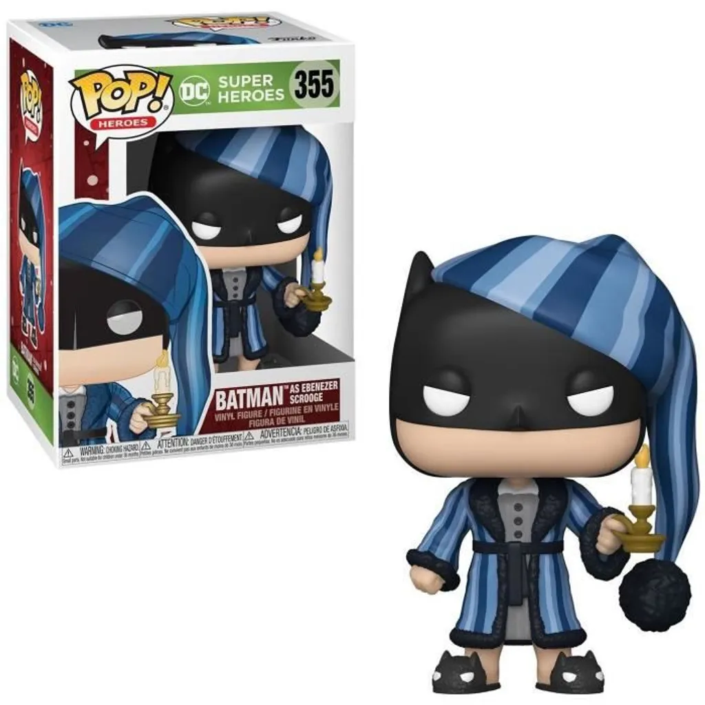 Batman Funko Pop 355 Ebenezer Scrooge Idée Cadeau Originale Noël et DC