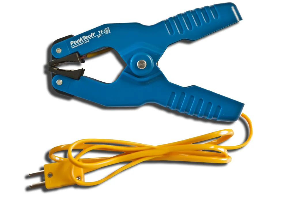 Sonde thermique type K PeakTech P TF-25 haute réactivité -20/+200°C