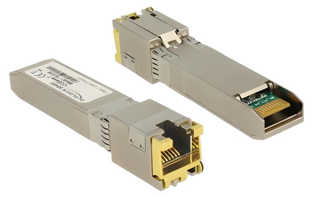 Delock 86460 - Kupfer - 10000 Mbit/s - SFP+ - TX - Metallisch - 0 - 65 °C
