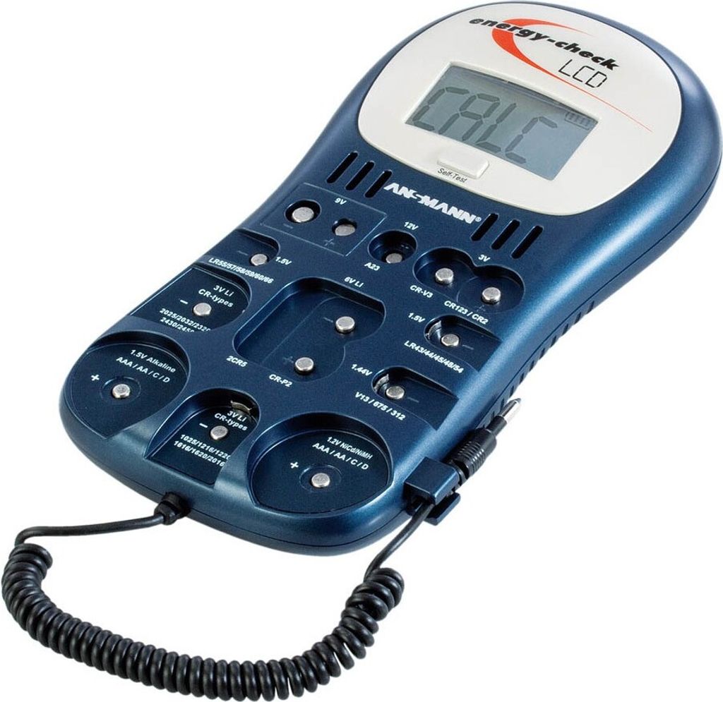 Ansmann Energy Check LCD Batterietester Obrázok produktu 