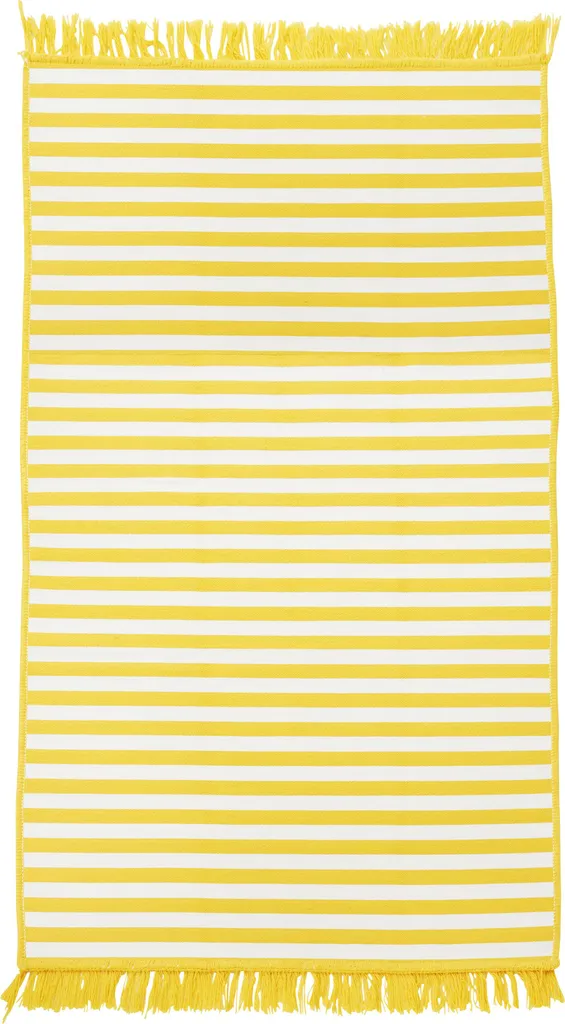Tapis de jardin résistant aux UV et intempéries style bohème chic gris