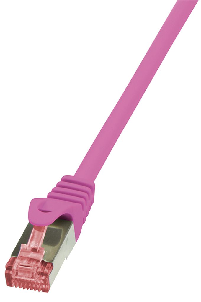 LogiLink Patchkabel Kat. 6 S/FTP 10,0 m pink