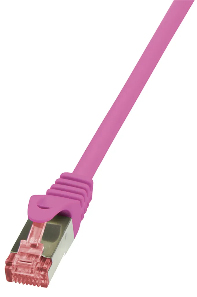 Cavo Ethernet LogiLink Cat 6 S/FTP 2m Rosa | Prestazioni Gigabit Schermate