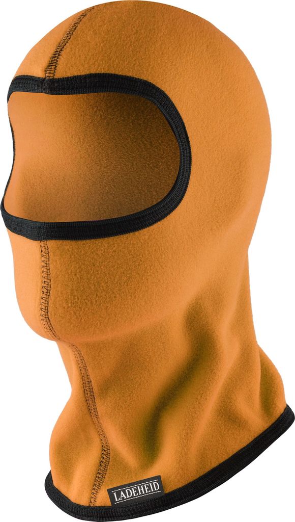 Ladeheid Kinder Jugend Mädchen Microfleece Sturmhaube Skimaske LA-203(Orange,One Size) .